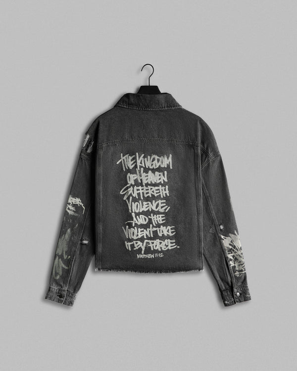 Kingdom Denim Jacket - Black - 316collection