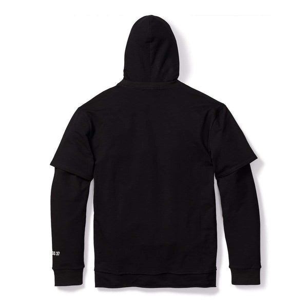 Double clearance layer hoodie