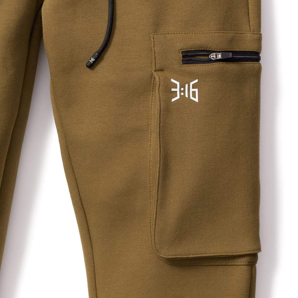 3:16 Collection Joggers SM 3:16 Cargo Joggers - Army Green