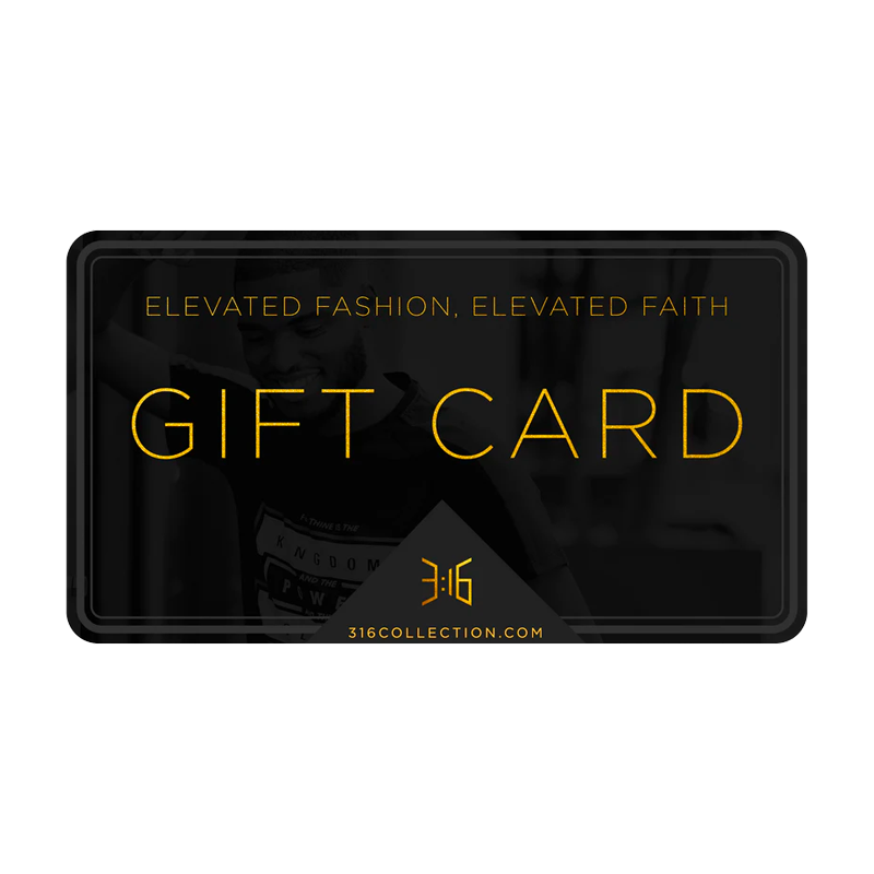 3:16 Collection Gift Cards 3:16 Gift Card