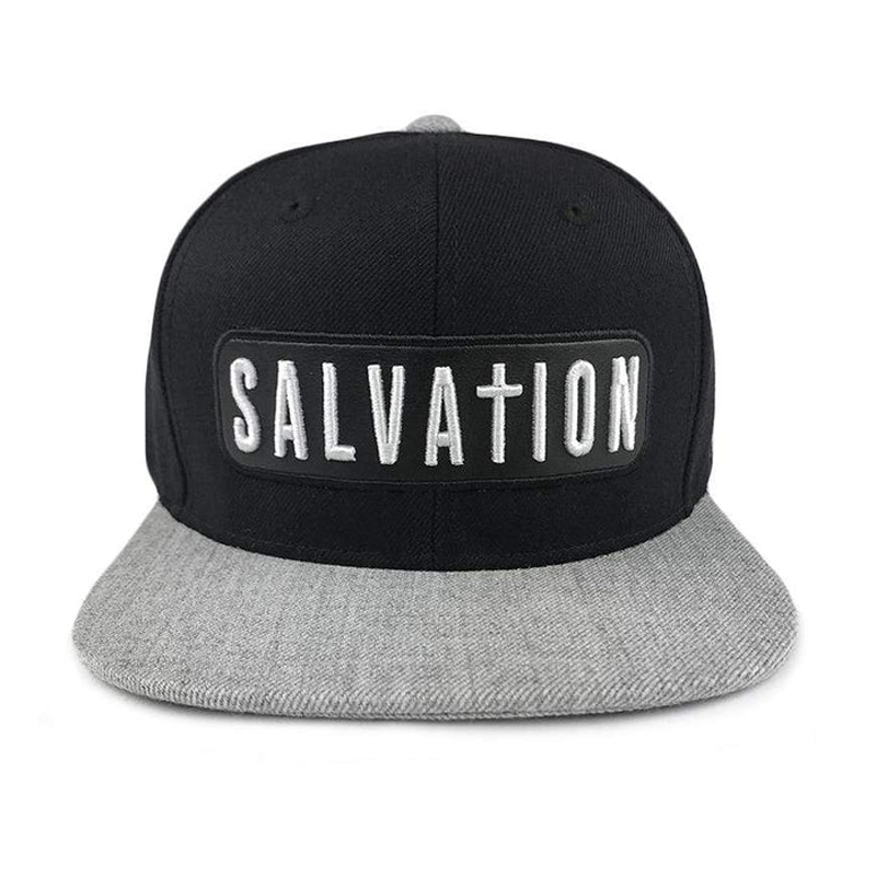 3:16 Collection Hat Salvation Snapback - Heather Gray/Black
