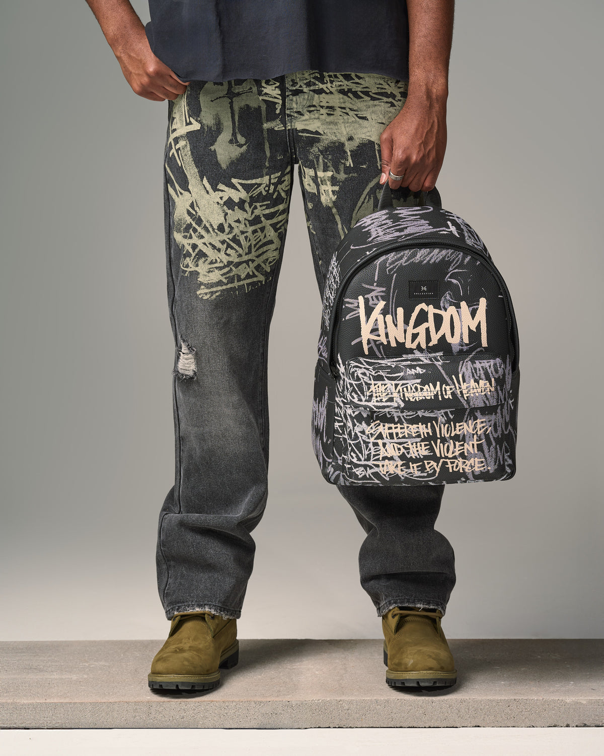 Kingdom Leather Backpack