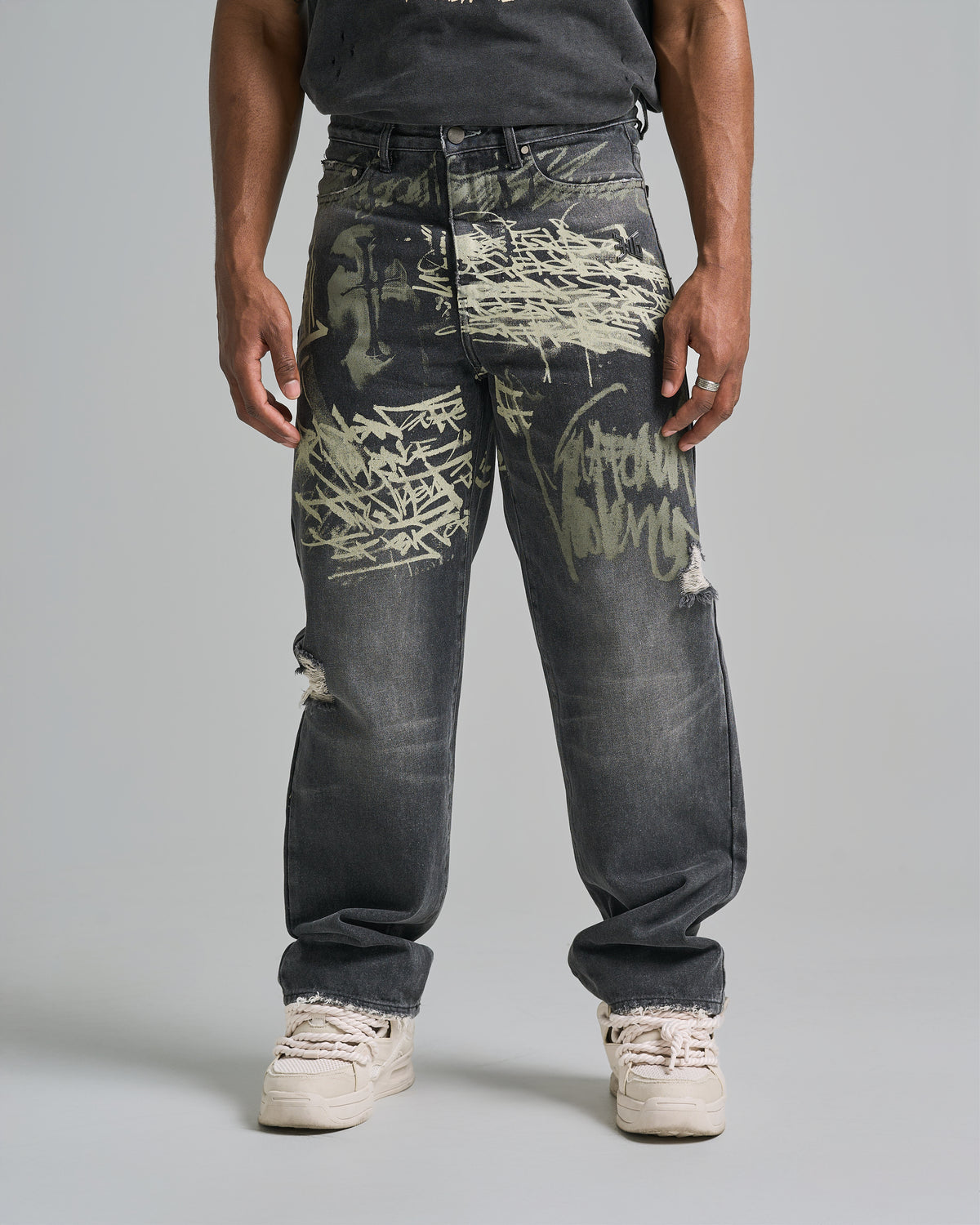 316collection Denim Kingdom Denim Pant - Black