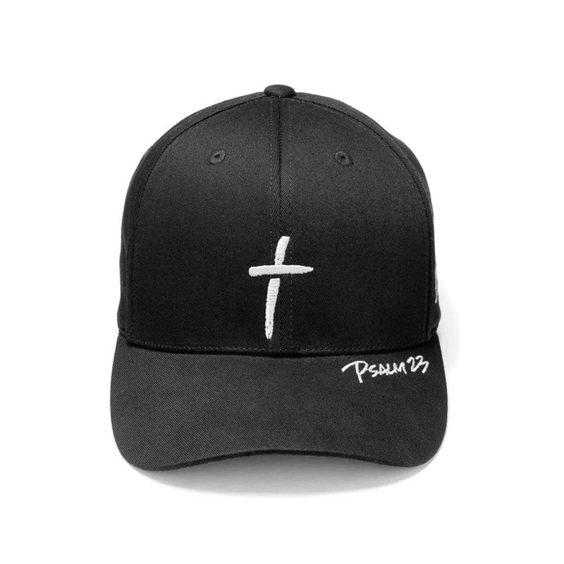 Psalm 23 - Premium Baseball Cap - Black