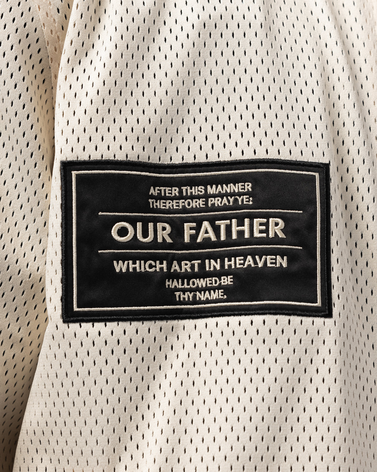 316collection Lord's Prayer - Reversible Bomber Jacket