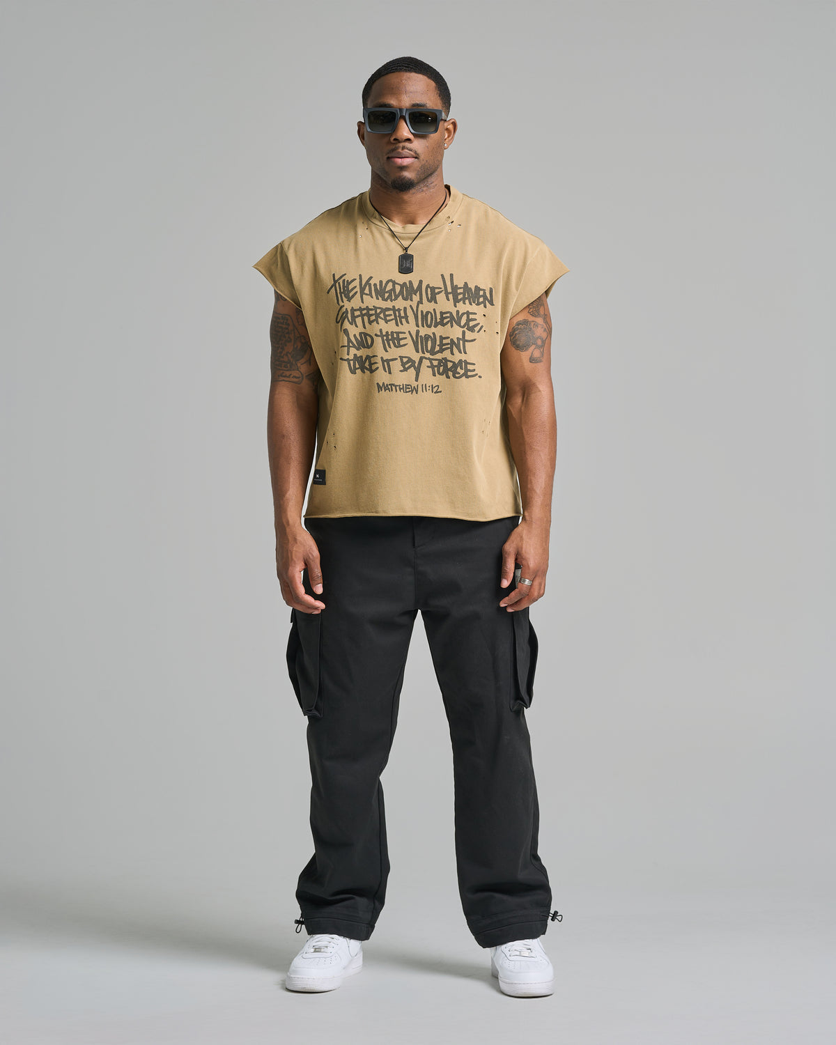 Kingdom Cap Sleeve Tee - Olive