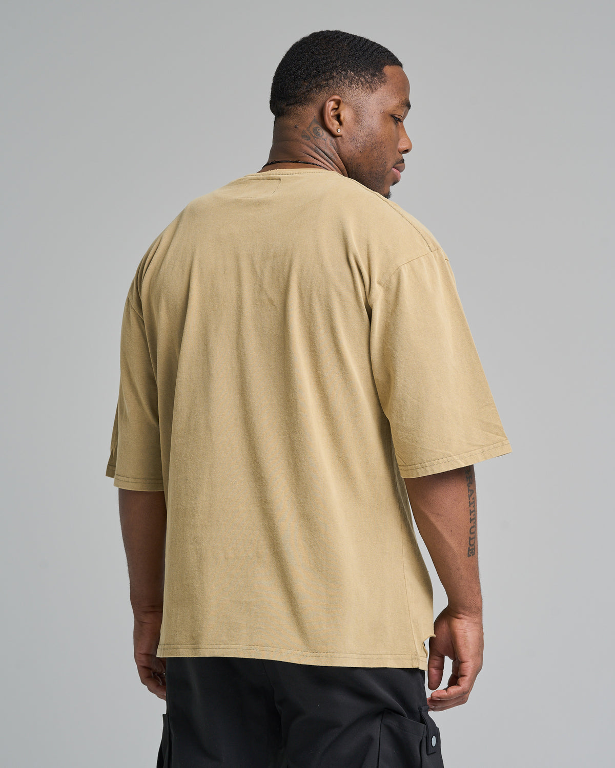 John The Baptist Oversized Tee - Olive
