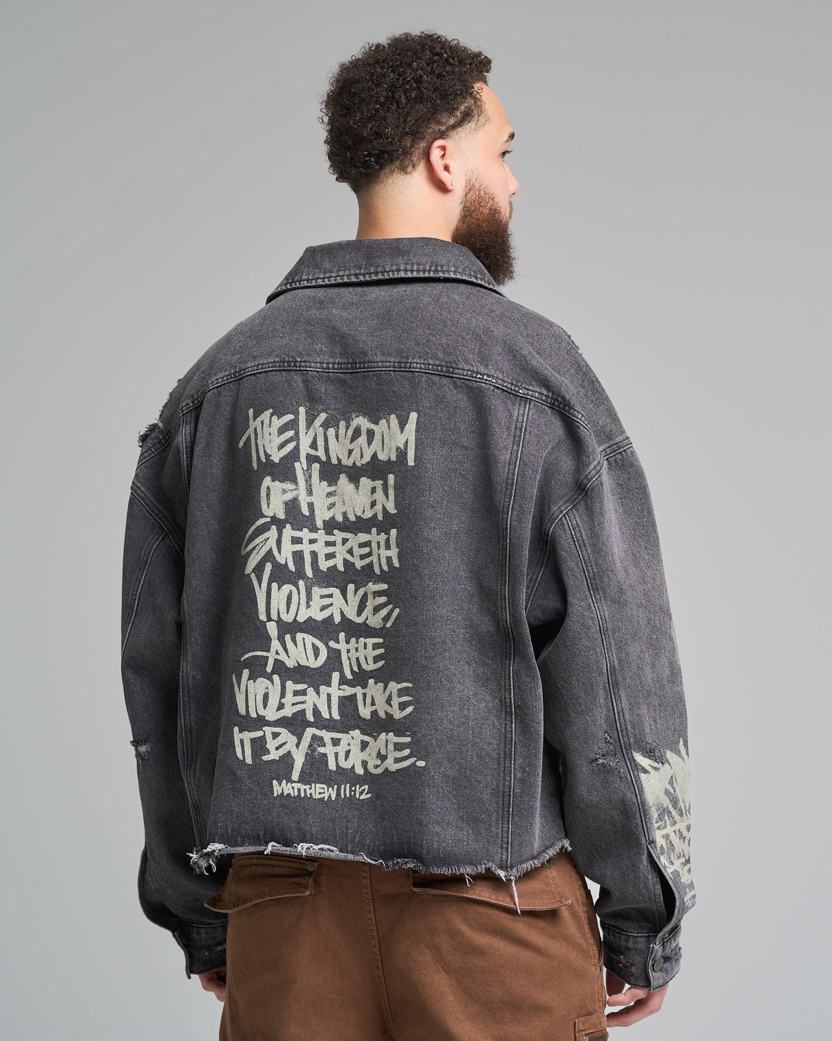 Kingdom Denim Jacket - Black
