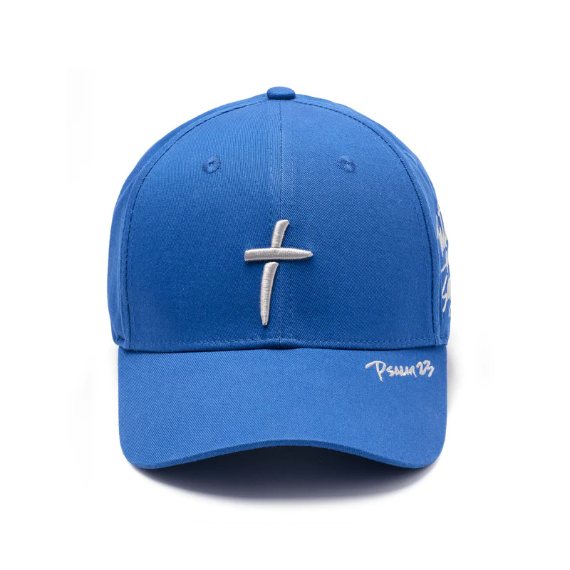 Psalm 23 - Premium Baseball Cap - Royal Blue