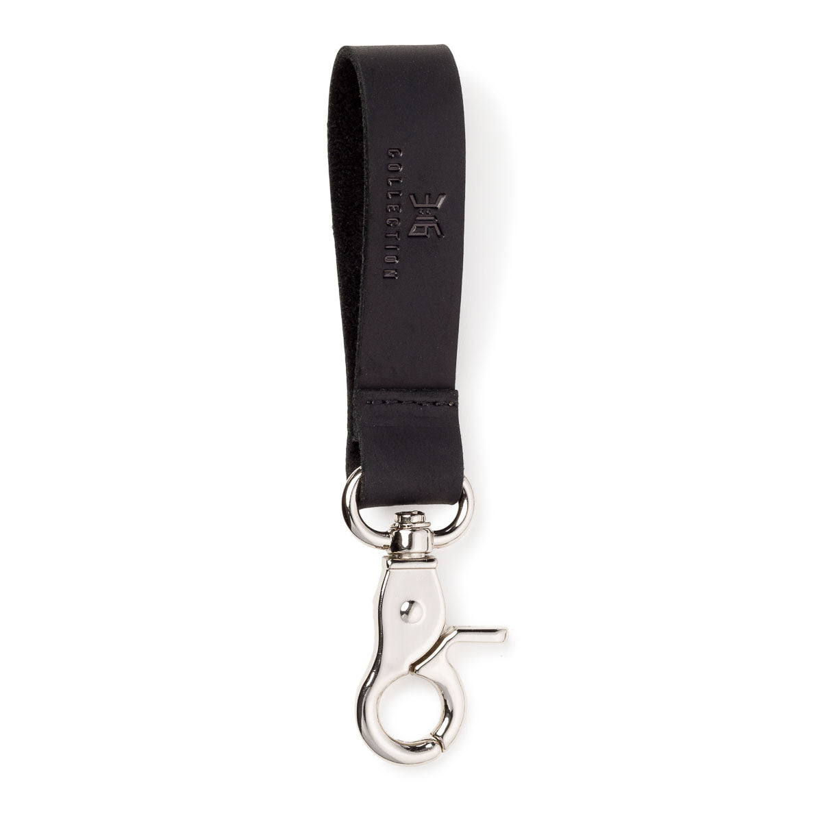 Genesis Black Leather Keychain - Free Shipping