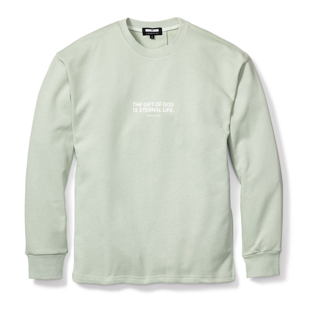 Eternal Gift Pleated Sweatshirt - Seafoam