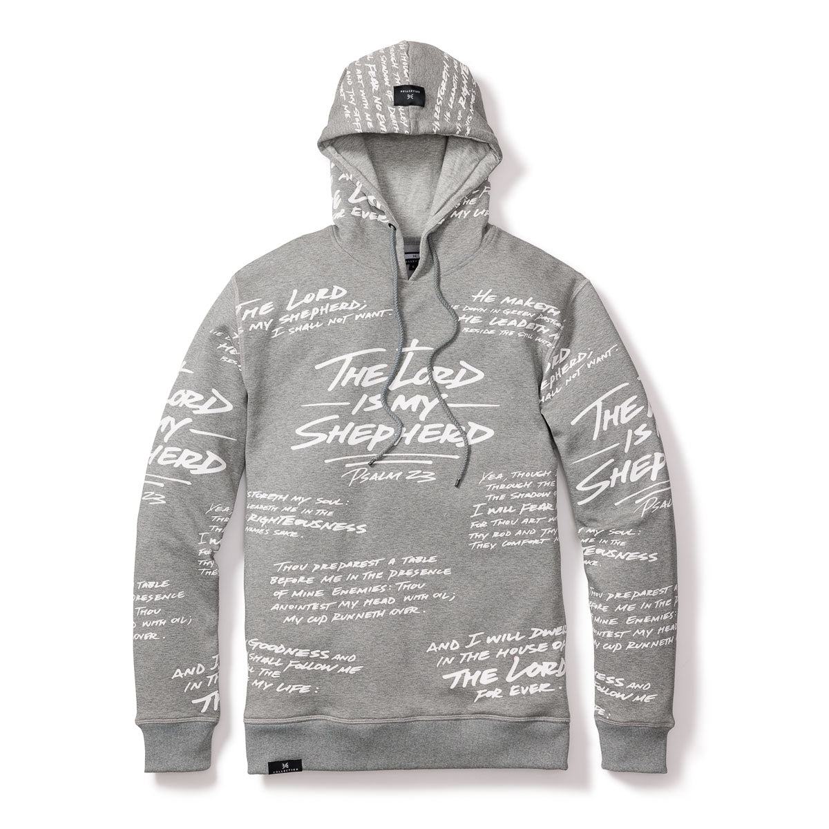 Psalm 23 Premium Hoodie - Heather Gray