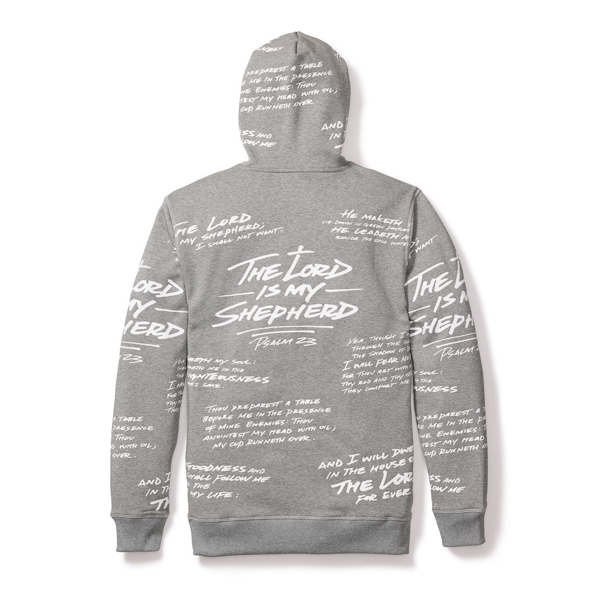 Psalm 23 Premium Hoodie - Heather Gray