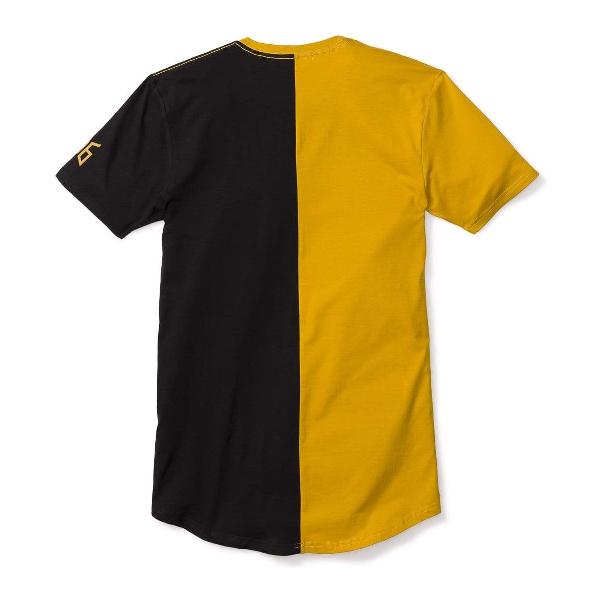 3:16 Collection Apparel Salvation Vertical Block Swoop Tee - Black and Gold