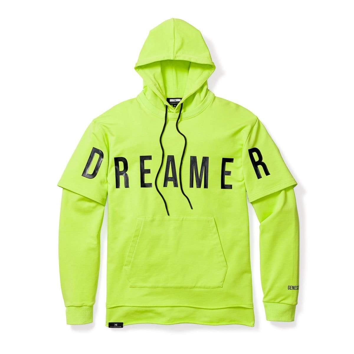 3:16 Collection Hoodie XS Dreamer Double Layered Hoodie - Neon