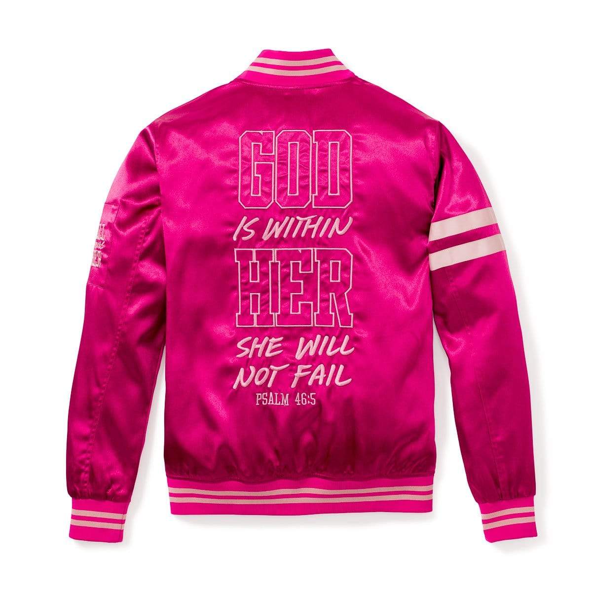 3:16 Collection Jacket WITHIN HER - WOMEN&#39;S BOMBER JACKET - FUCHSIA