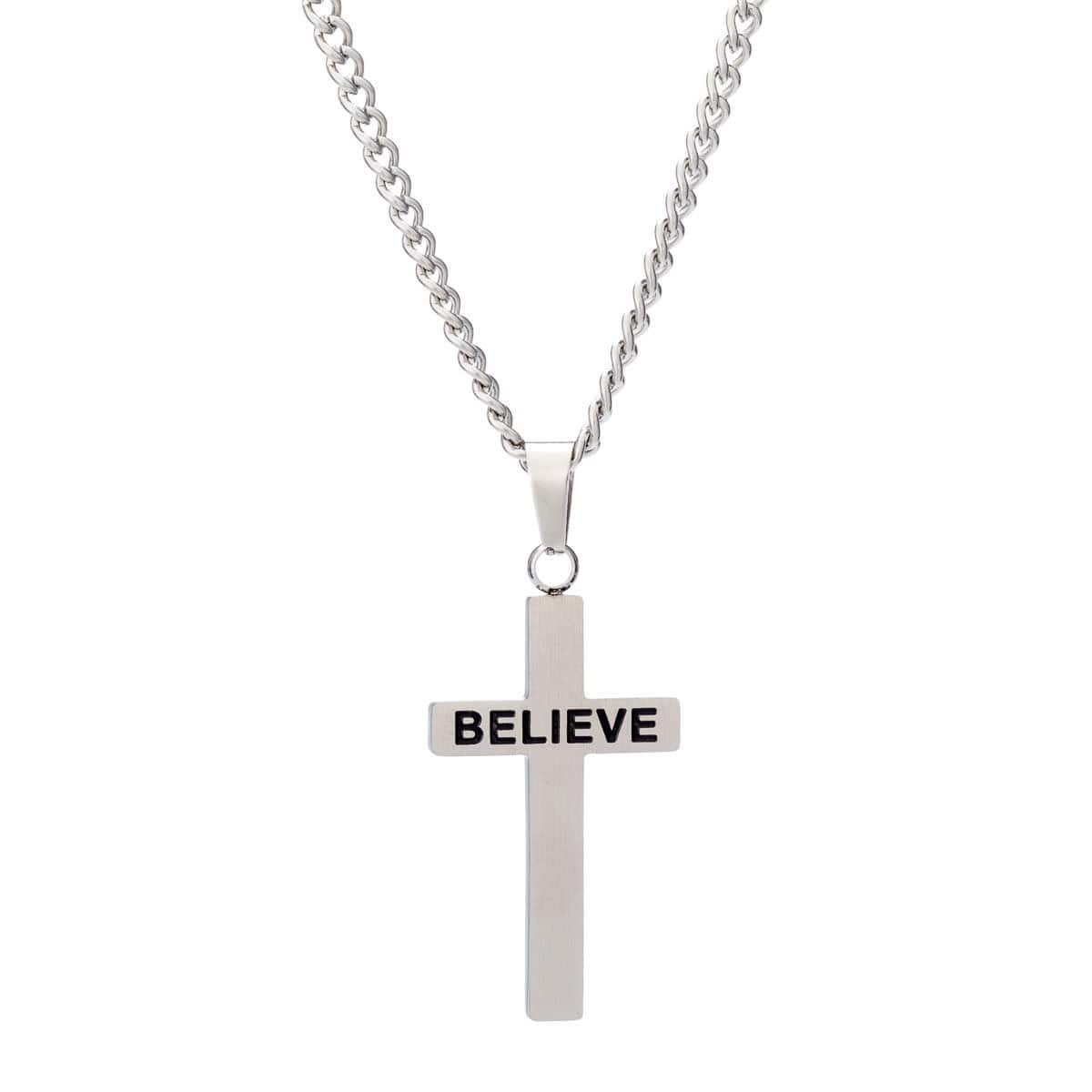 3:16 Believe Cross Necklace