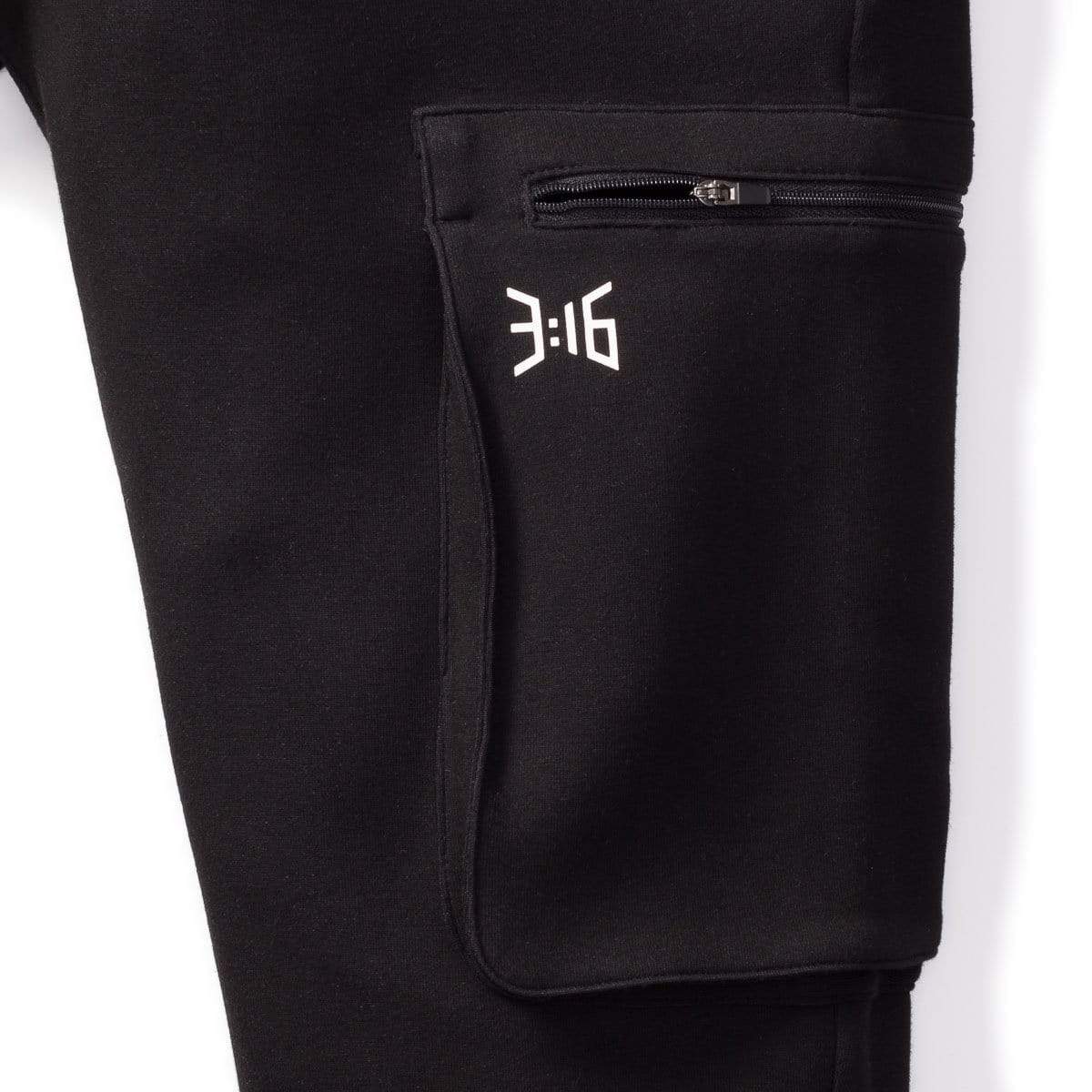 3:16 Collection Joggers 3:16 Cargo Joggers - Black
