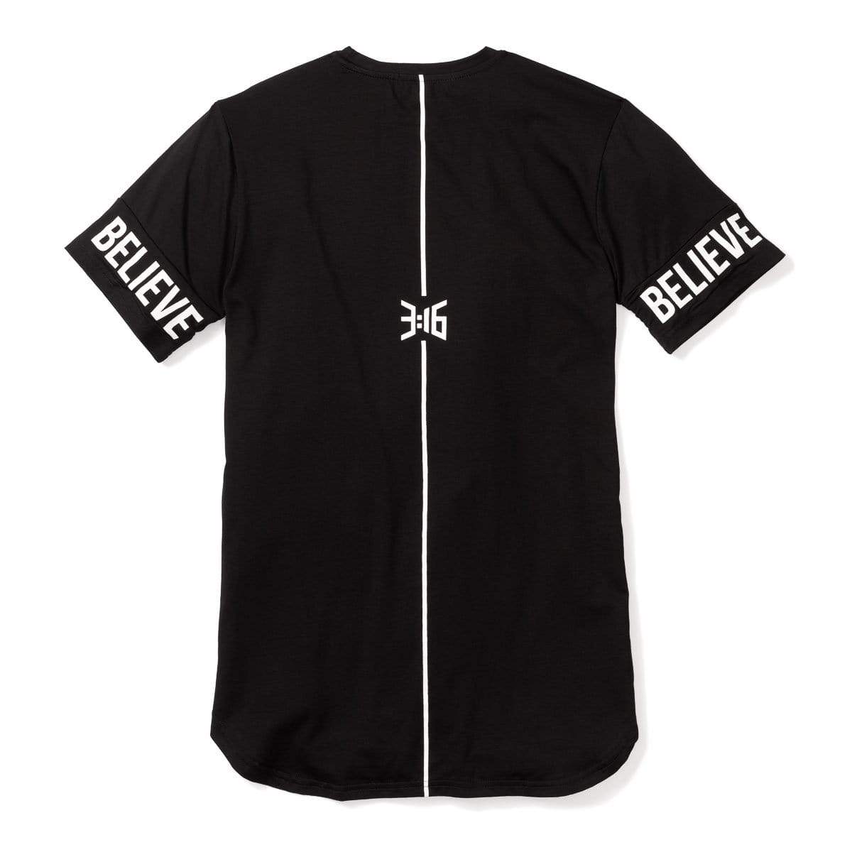 3:16 Collection T-Shirt 3:16 - Believe Sleeve Tee - Black