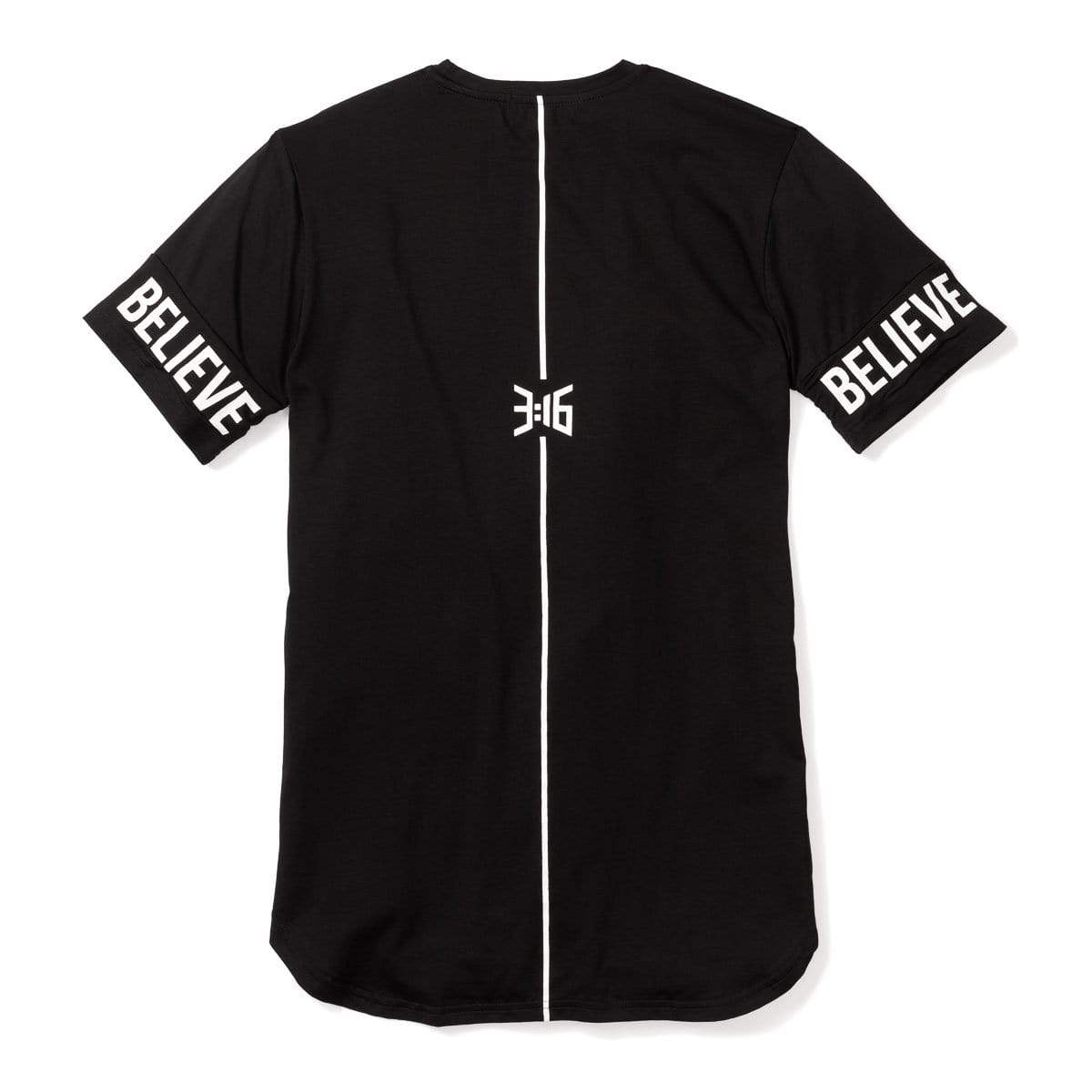 316collection Apparel 3:16 - Believe Sleeve Tee - Black