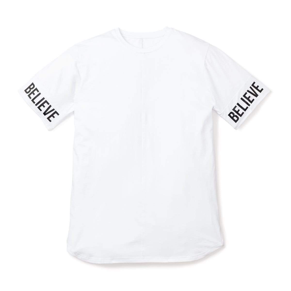 3:16 - Believe Sleeve Tee - White