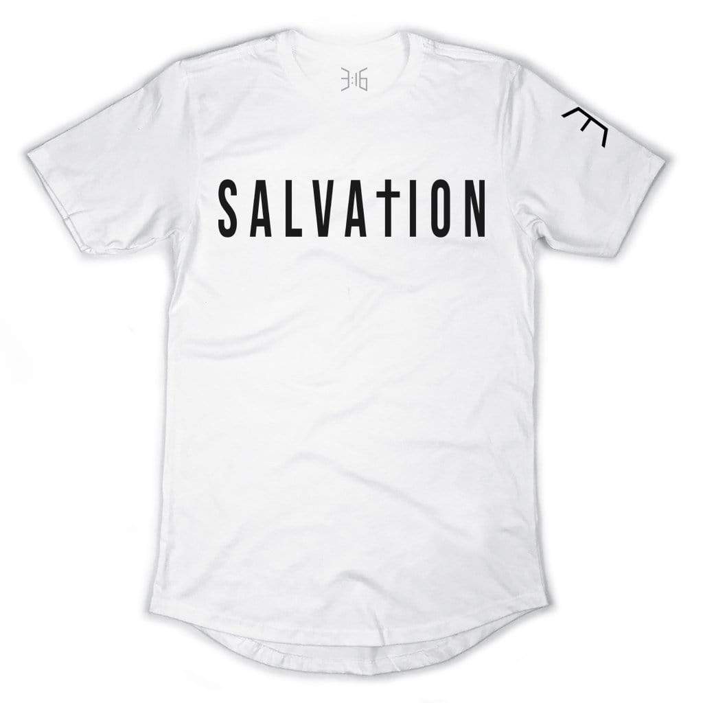316collection Apparel Salvation Scoop Tee - White